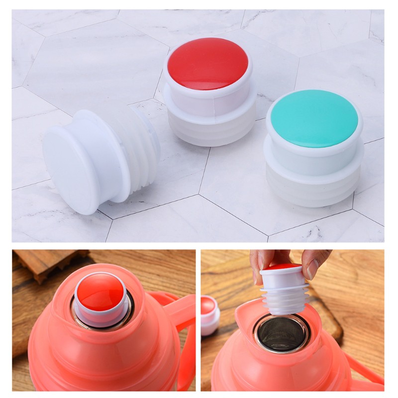 Nút silicon đậy bình giữ nhiệt kích thước 4.5x4cm cho gia đình