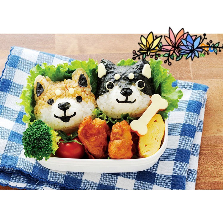 Bộ khuôn ép cơm Chó Puppy