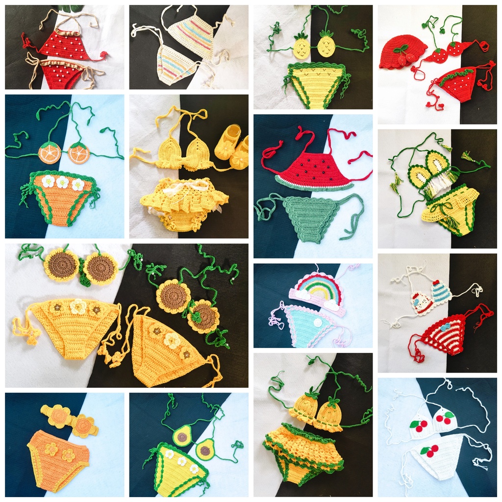 BIKINI HANDMADE CHO BÉ