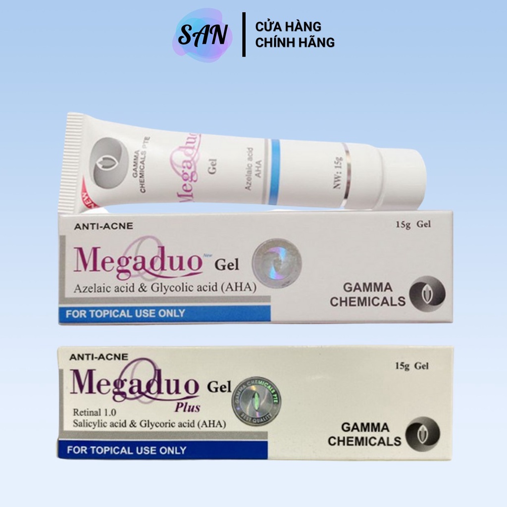 Gel Giảm Mụn Ẩn Và Thâm Gamma Megaduo Gel 15g