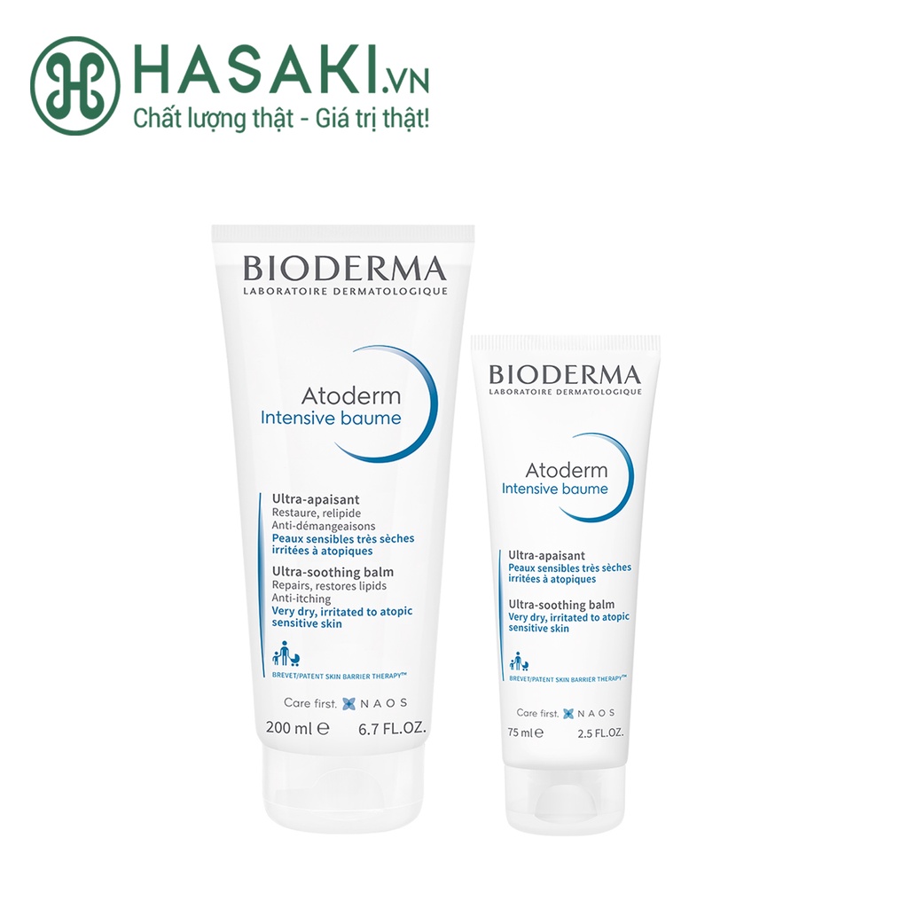 Kem Dưỡng Ẩm Bioderma  Atoderm Intensive Baume Chuyên Sâu Cho Da Rất Khô