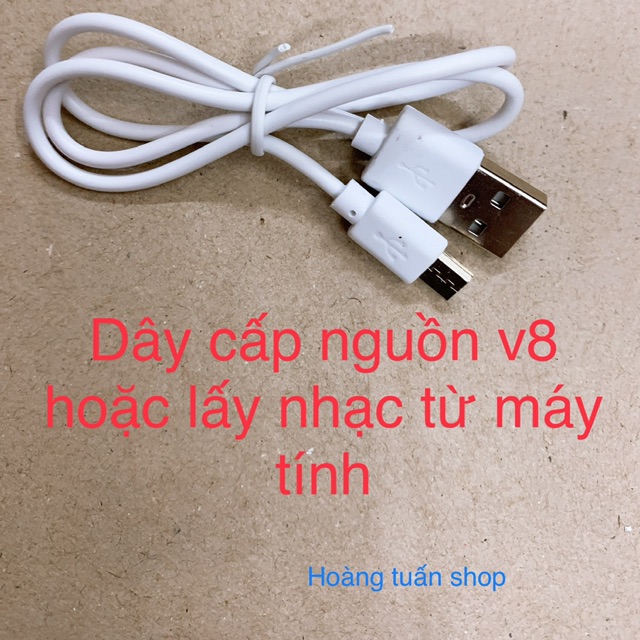 Dây nguồn hoặc dây lấy nhạc máy tính dành cho soundcard v8