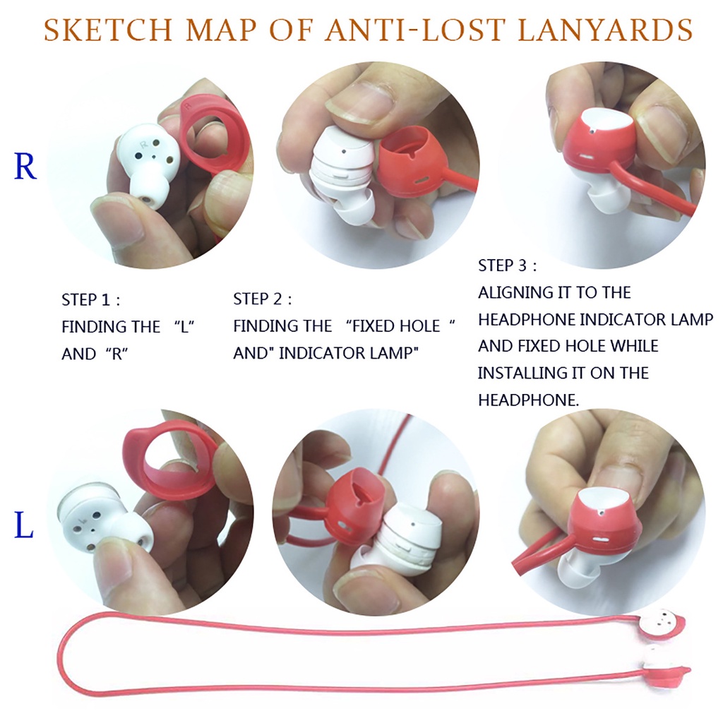 Samsung Galaxy Buds / Buds + Plus Dây Silicon Đeo Tai Nghe Samsung Galaxy Buds / Bud + Thiết Kế Tiện Dụng