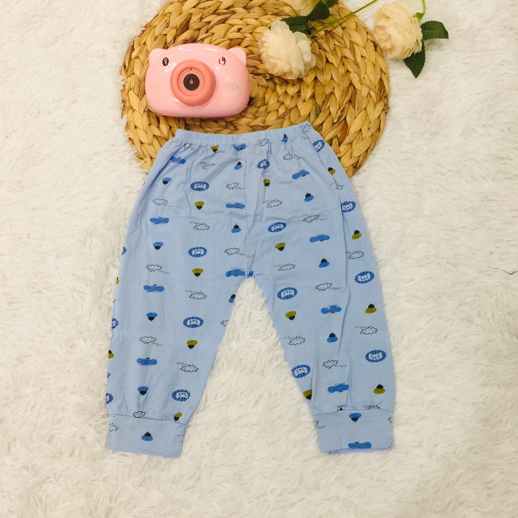 Quần chục dài cho bé trai bé gái thu đông cotton lạnh hàng loại 1 Carter QC01