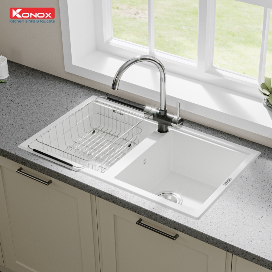 Chậu rửa bát đá KONOX Granite Sink Phoenix 1160