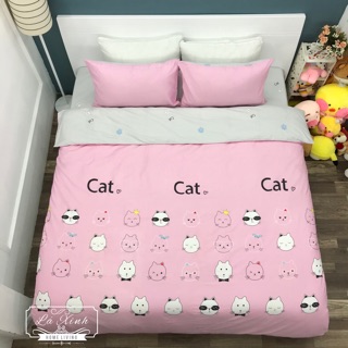 Set Chăn Ga Gối Cotton Lụa !!(ảnh chụp thật)