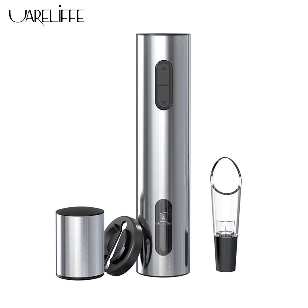 Uareliffe 4 In 1 Electric Red Wine Opener Kit Wine Bottle Corkscrew