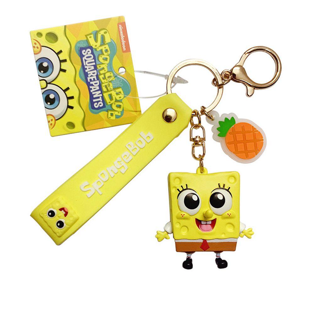 Móc Chìa Khóa Họa Tiết Hoạt Hình Spongebob Vui Nhộn