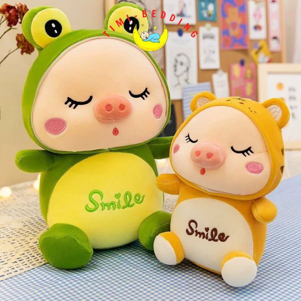 Gấu bông lợn heo – Thú bông heo smile mềm mại, cute và đáng yêu - Timibedding