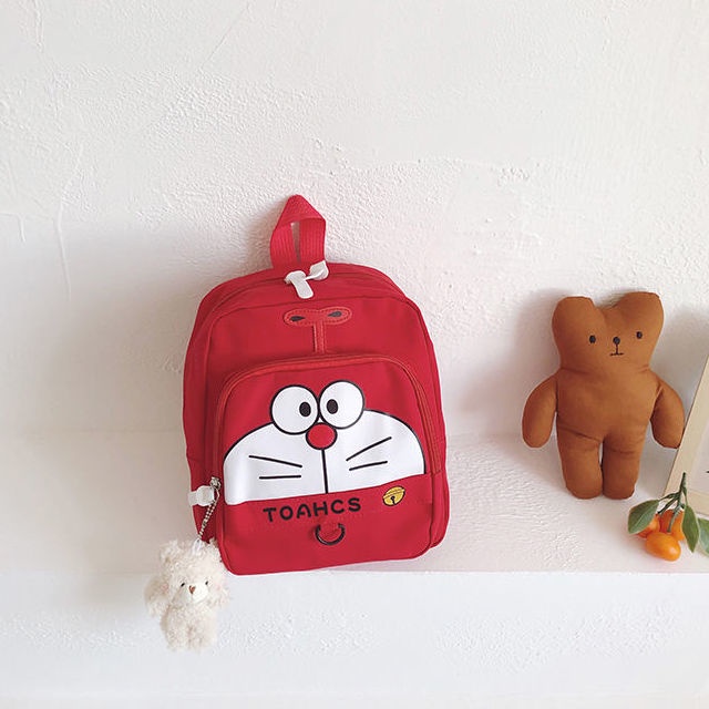 🔥Balo Đi Học Hình Mèo Máy Doraemon Đáng Yêu Cho Trẻ Em 2-5 Tuổi