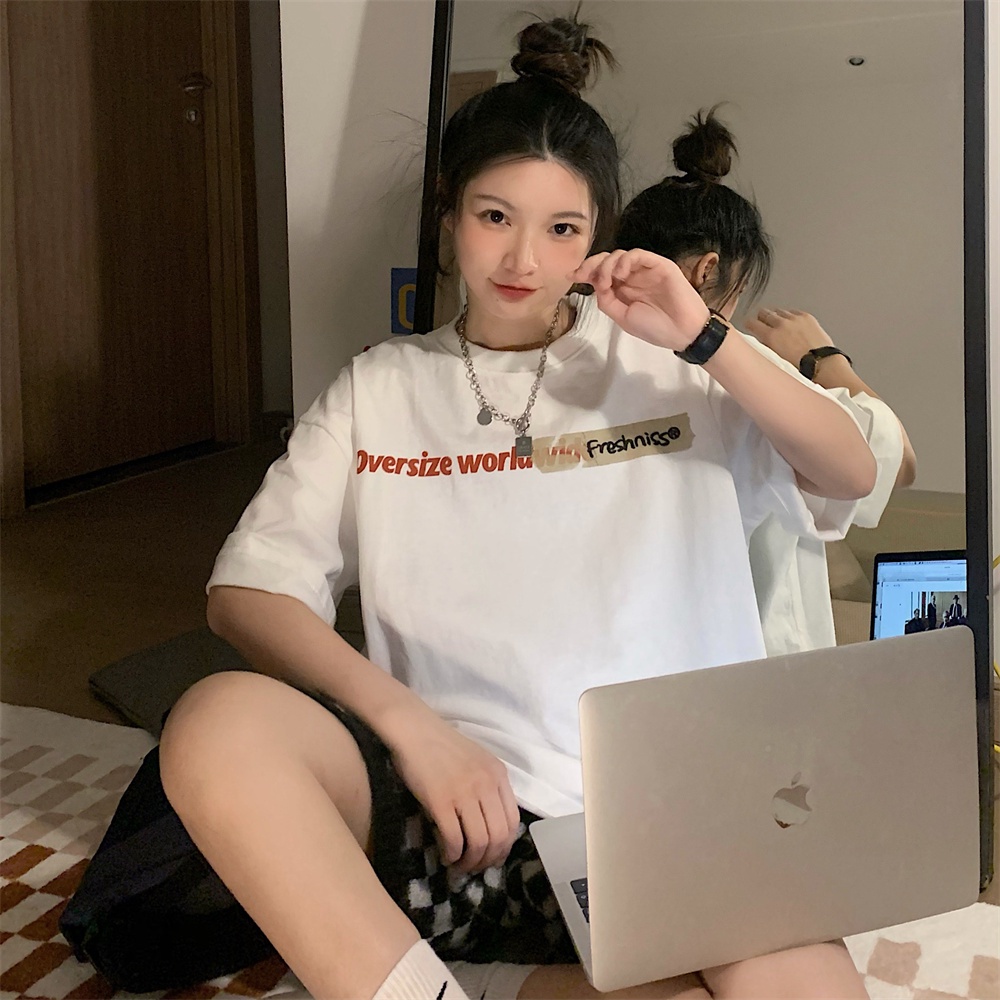 Áo Nữ Trễ Vai In Họa Tiết Thời Trang Hàn Quốc