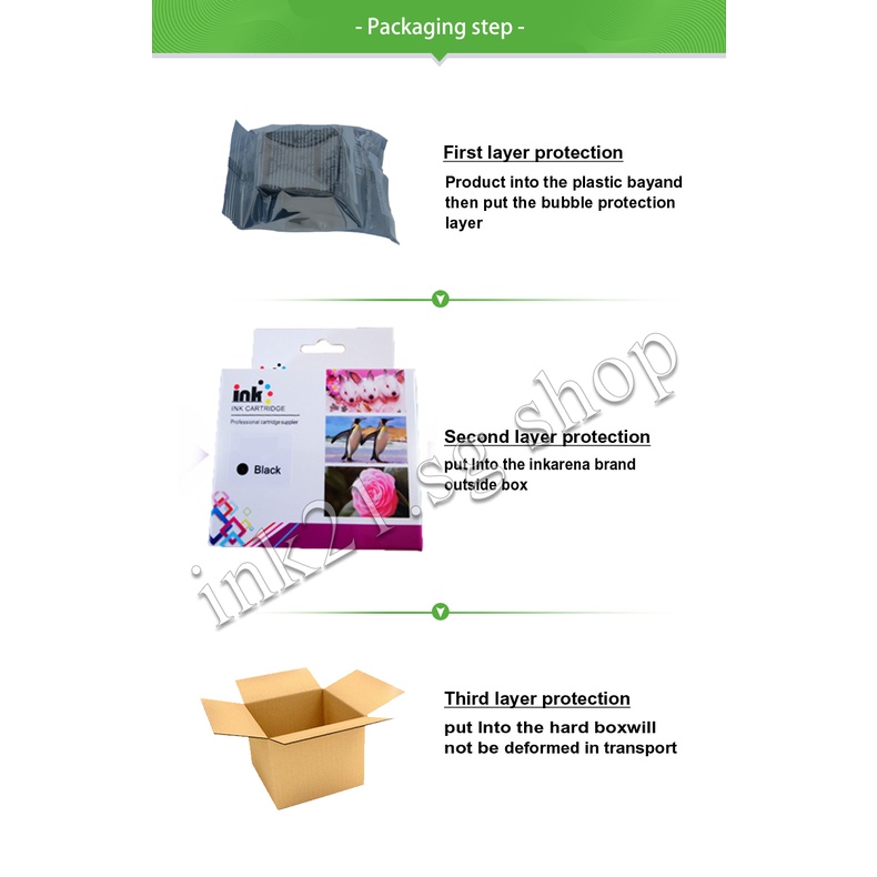 Hộp Đựng Mực HP 63 HP63 HP63XL Cho HP 1110 1111 1112 2130 2131 2132 3630 4250 3632