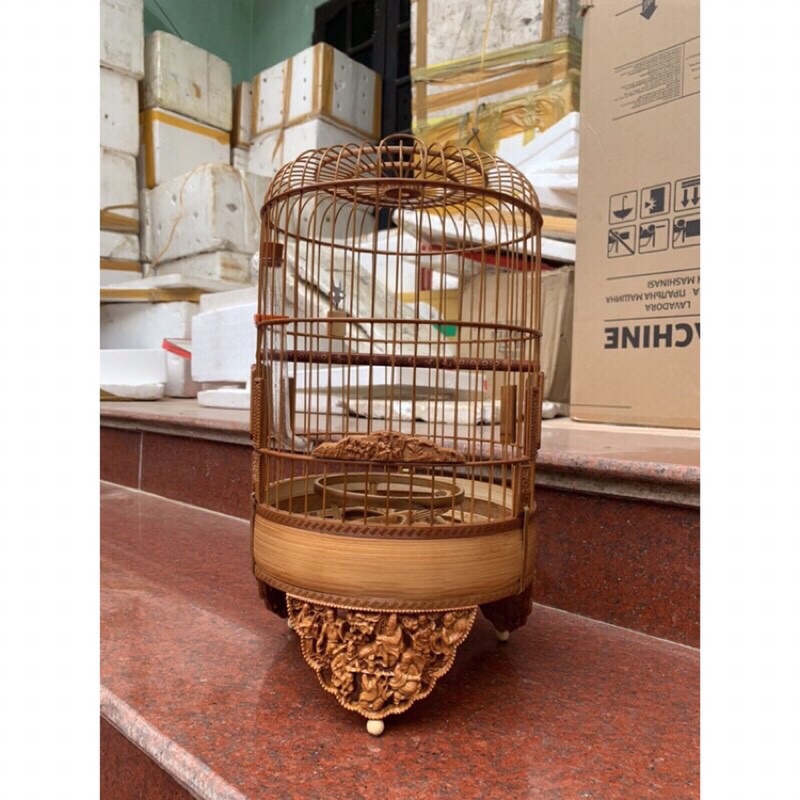 Lồng khuyên đục bát tiên full phụ kiện