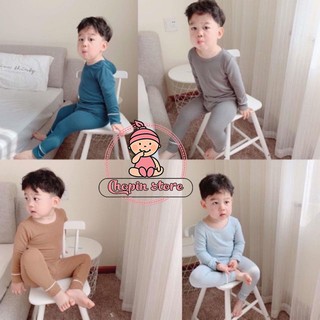 Bộ body cho bé - bộ dài tay cho bé - set bộ cotton - đồ bộ bé trai bộ cotton dài tay bé trai từ 1- 4 tuổi