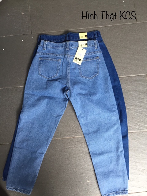 Baggy Jean Lưng Cao Trơn ( Hình Thật Ảnh Cuối) | BigBuy360 - bigbuy360.vn