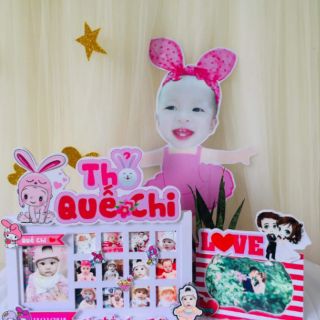 Khung ảnh 3d cho bé( tặng 1chibi)