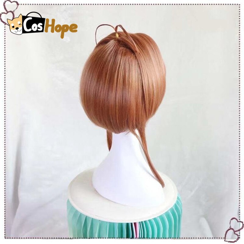 Tóc Giả Bằng Sợi Tổng Hợp Kháng Nhiệt Hóa Trang Nhân Vật Anime Sakura Kinomoto