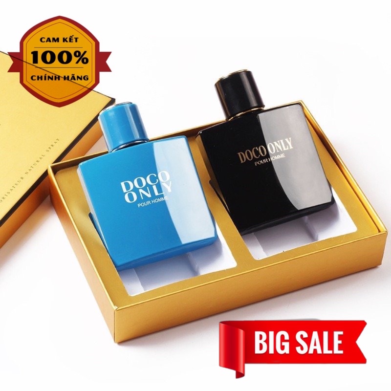 [XẢ KHO] Combo 2 chai nước hoa nam cao cấp chính hãng