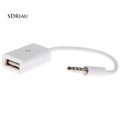 Cáp chuyển đổi âm thanh Mp3 3.5mm sang Usb 2.0 dành cho ô tô