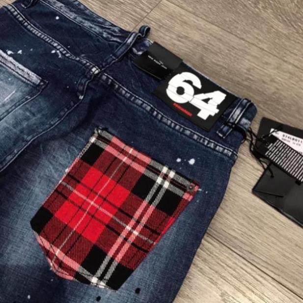 (Deal 11-11) QUẦN BÒ DSQ ỐNG CÔN BIKER- QUẦN BÒ NAM DSQ VÁ TÚI SPF. có 102 🛫 . hàng Chuẩn ↺ ¹ . 1 *