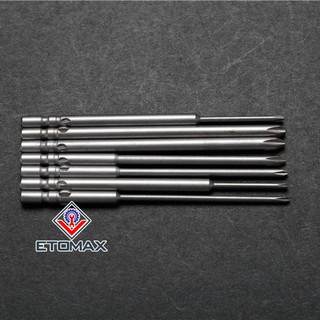Bộ 7 đầu vặn vít 4 cạnh cao cấp, thép cứng, dùng máy khoan, vặn ốc đa năng