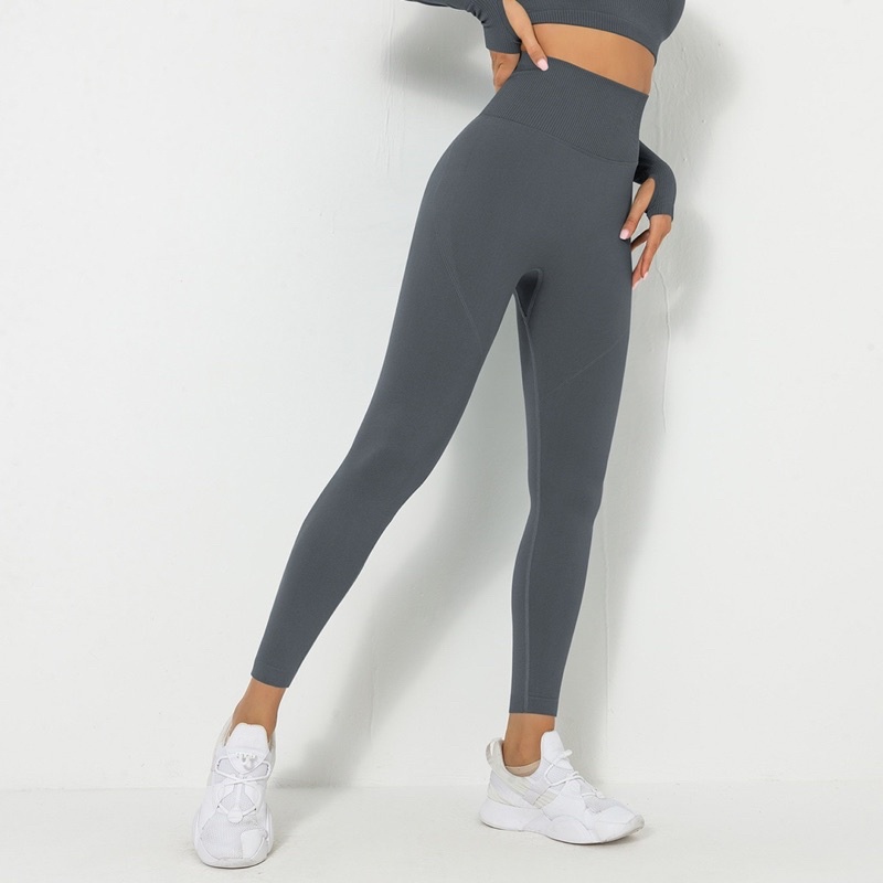 Quần dài thể thao gym,yoga chun mông chất dệt kim mềm mịn