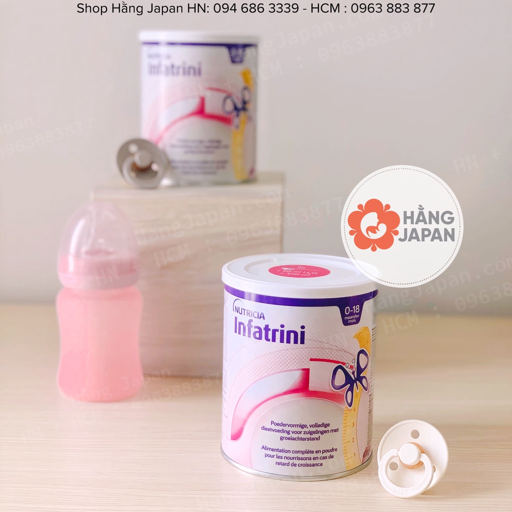 Sữa bột Infatrini 400gr Hàng Đức cho bé từ 0 -18 tháng