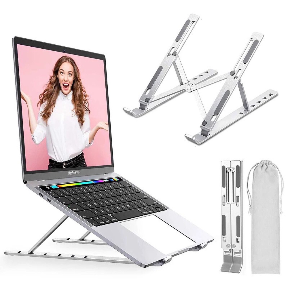 Giá Đỡ Laptop/Notebook Bằng Nhôm Có Thể Điều Chỉnh Kích Thước