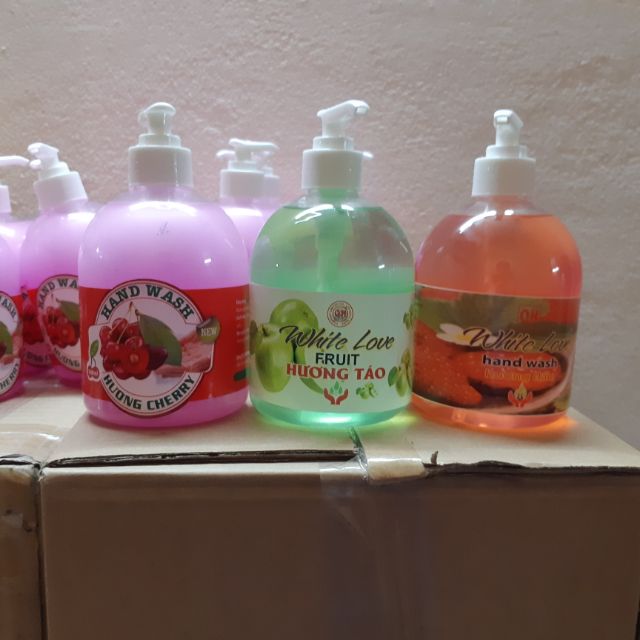 Sữa Rữa Tay Handwash + White Love 500ml