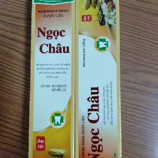 Kem đánh răng Ngọc Châu 125g