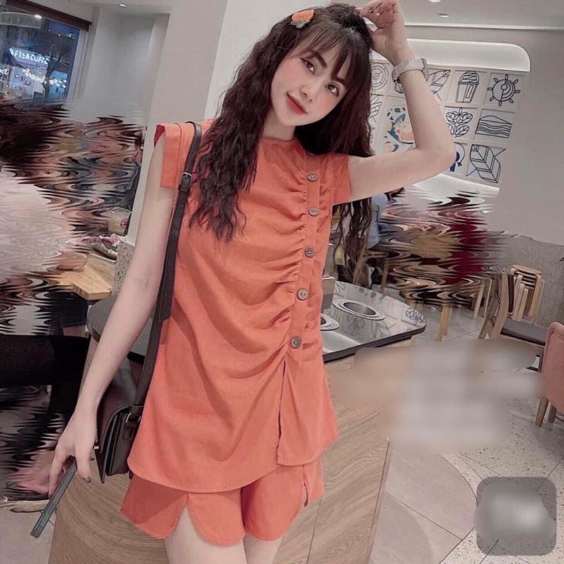 Đồ bộ, set ,set bộ nữ, đồ bộ nữ, bộ mặc nhà, bộ đũi ,set đũi