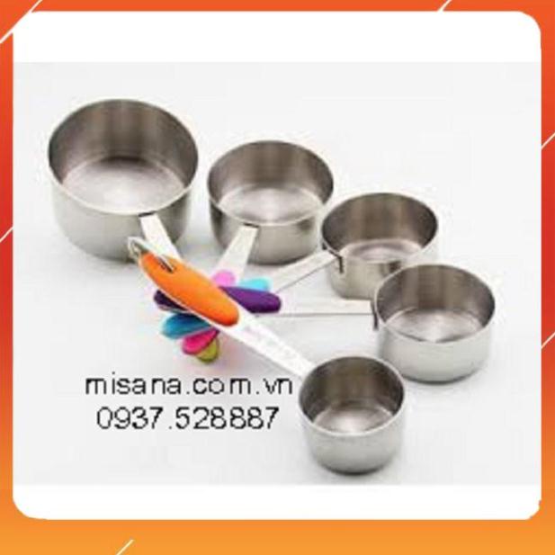 Bộ Cup Đong Inox Cao Cấp Sắc Màu