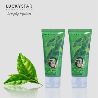 Gel lôt mun trà xanh lucky star 60gr