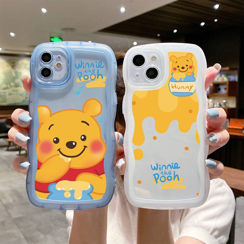 Suntaiho Ốp lưng Suntaiho Ốp lưng iphone Ốp Điện Thoại silicone mềm in họa tiết gấu thích hợp cho iPhone 13 12 11 ProMAX X XR XS MAX 12Pro 13Pro