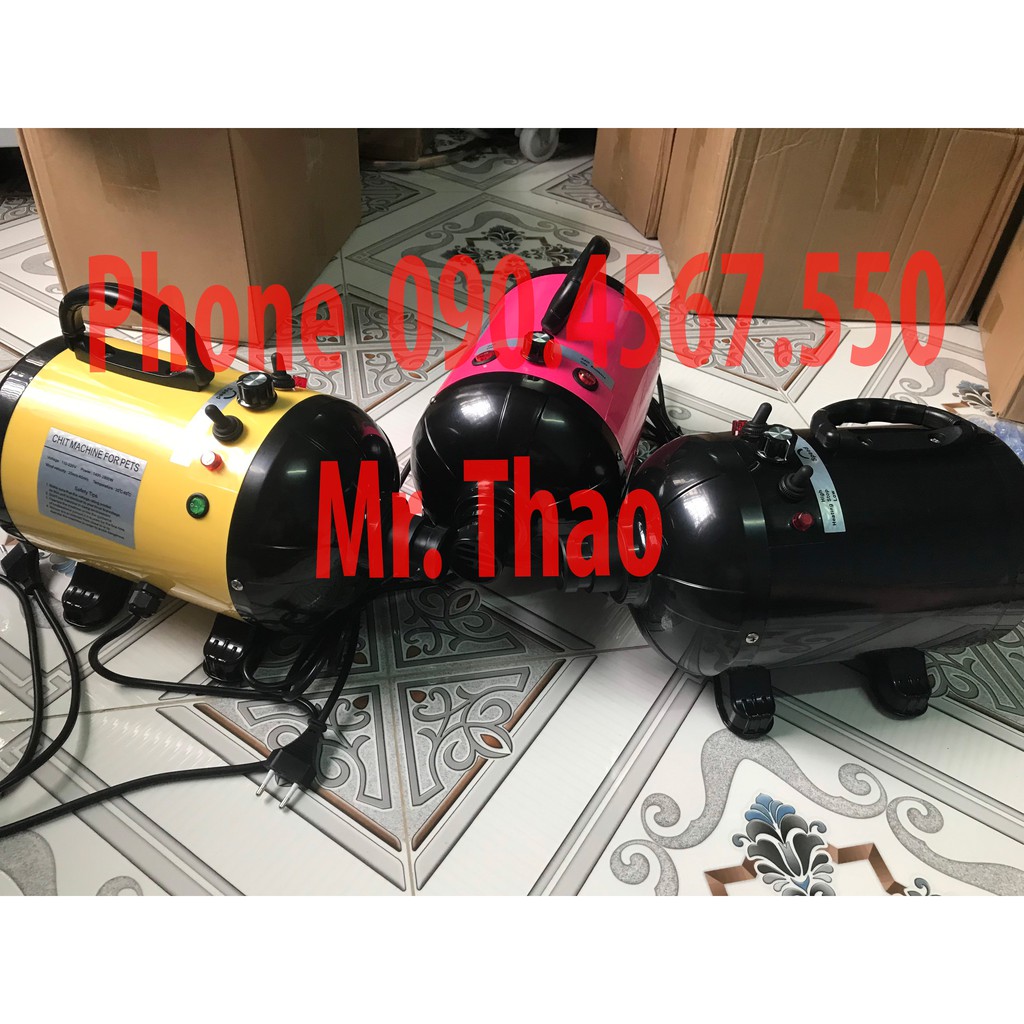 Máy Sấy cho Chó Mèo Công Suất Lớn tối đa 2800W, Sóng Ion Âm Diệt Khuẩn, Khử Mùi Hôi , Máy sấy lông Thú Cưng