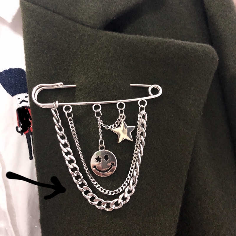 Ghim cài áo kim loại 1333 phong cách thời trang cho nam nữ