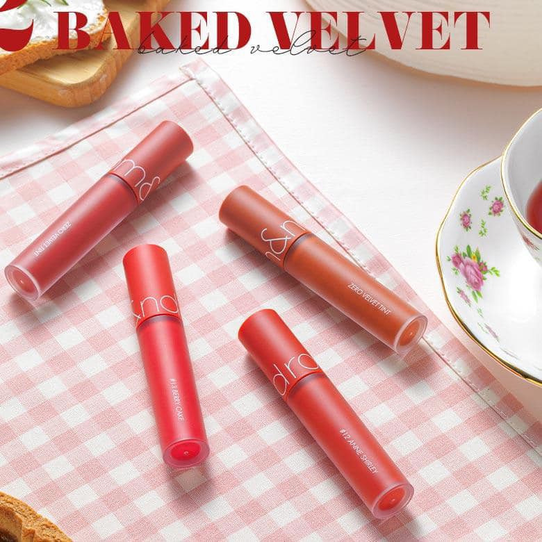 Son kem lì Romand Zero Velvet Tint Full màu Hàn Quốc