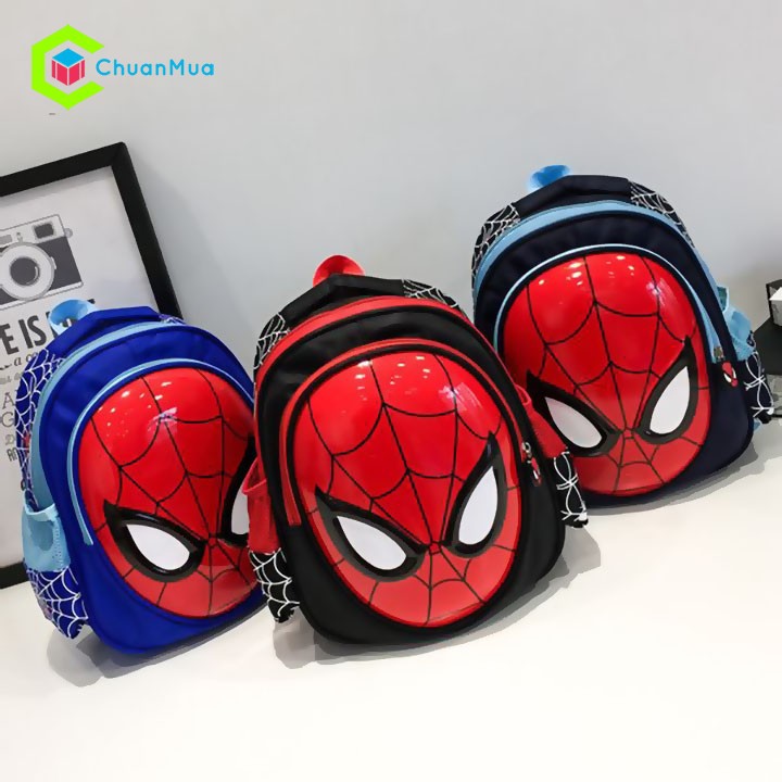 Balo Bé Trai Người Nhện Spider Man, Cặp Cho Bé Đi Mẫu Giáo, Balo Cho Bé Trai Mầm Non Từ 12 Tháng Đến 5 Tuổi