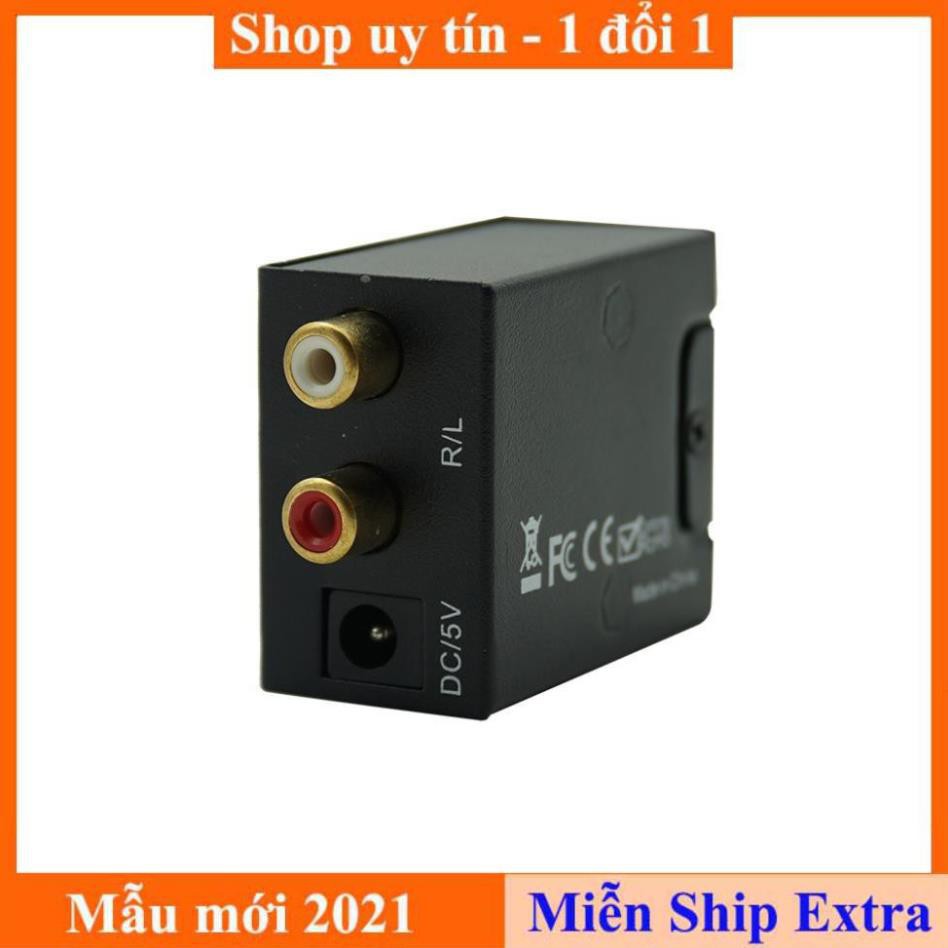 [Xả kho] Bộ chuyển đổi tín hiệu âm thanh từ cổng quang Optical sang tín hiệu AV - Cục chuyển đổi Audio Converter