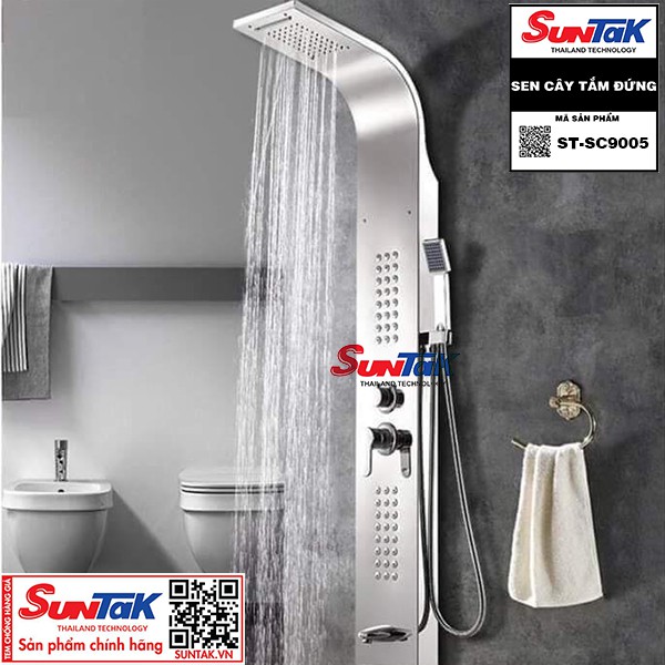 SEN THUYỀN TẮM NÓNG LẠNH INOX 304 B SUNTAK ST-SC9005