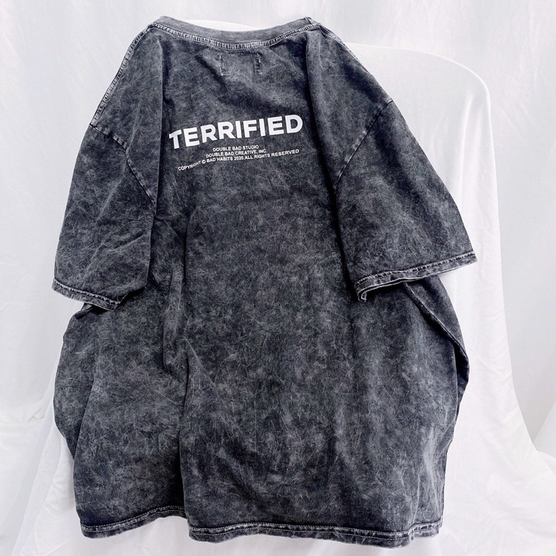 [MHSneakers] Áo thun loang xám unisex, áo thun form rộng tay lỡ (ảnh thật 100%) | BigBuy360 - bigbuy360.vn