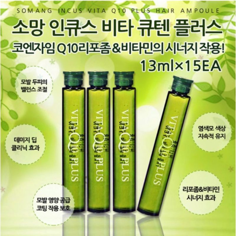 TINH CHẤT KHÓA MÀU VITA Q10 PLUS KOREA MẪU MỚI