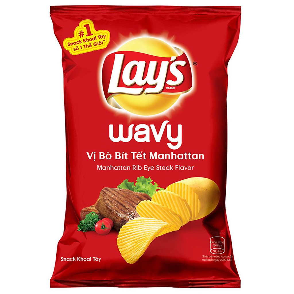 COMBO Bánh Lays Snack  size lớn