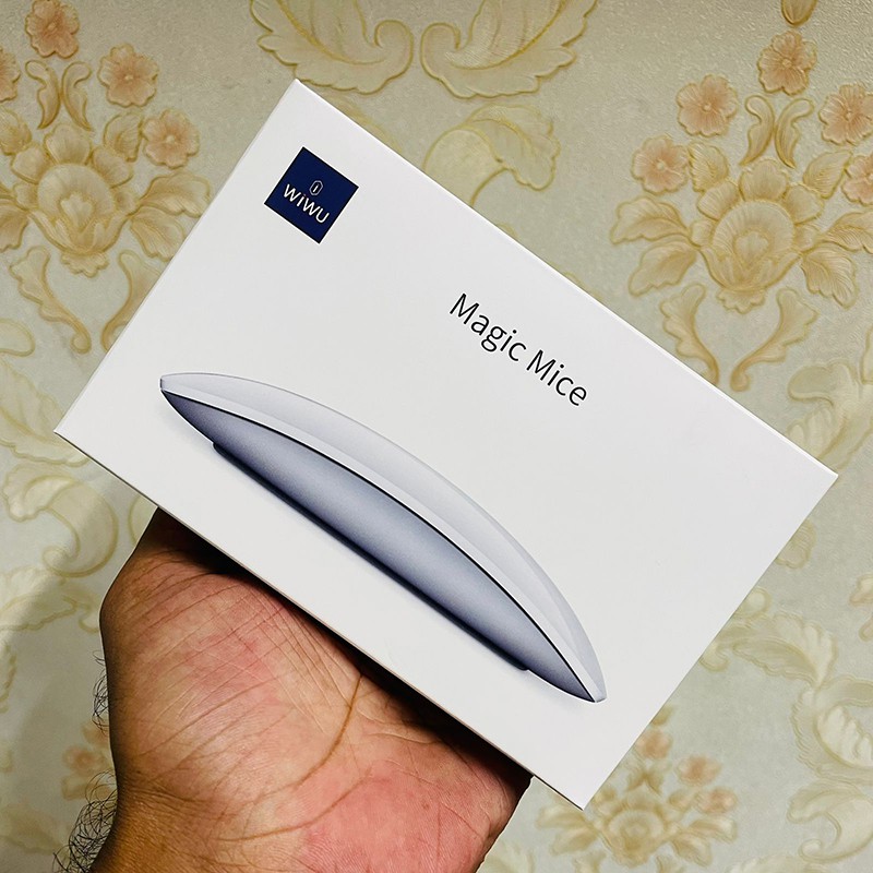 Chuột không dây bluetooth WIWU Magic Mice/Dual Mode Mouse Mice lite WM104 dành máy tính .