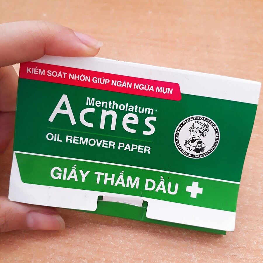 Gói giấy thấm dầu Acnes ngăn ngừa mồ hôi,da sạch hết bóng nhờn.anthaomoc