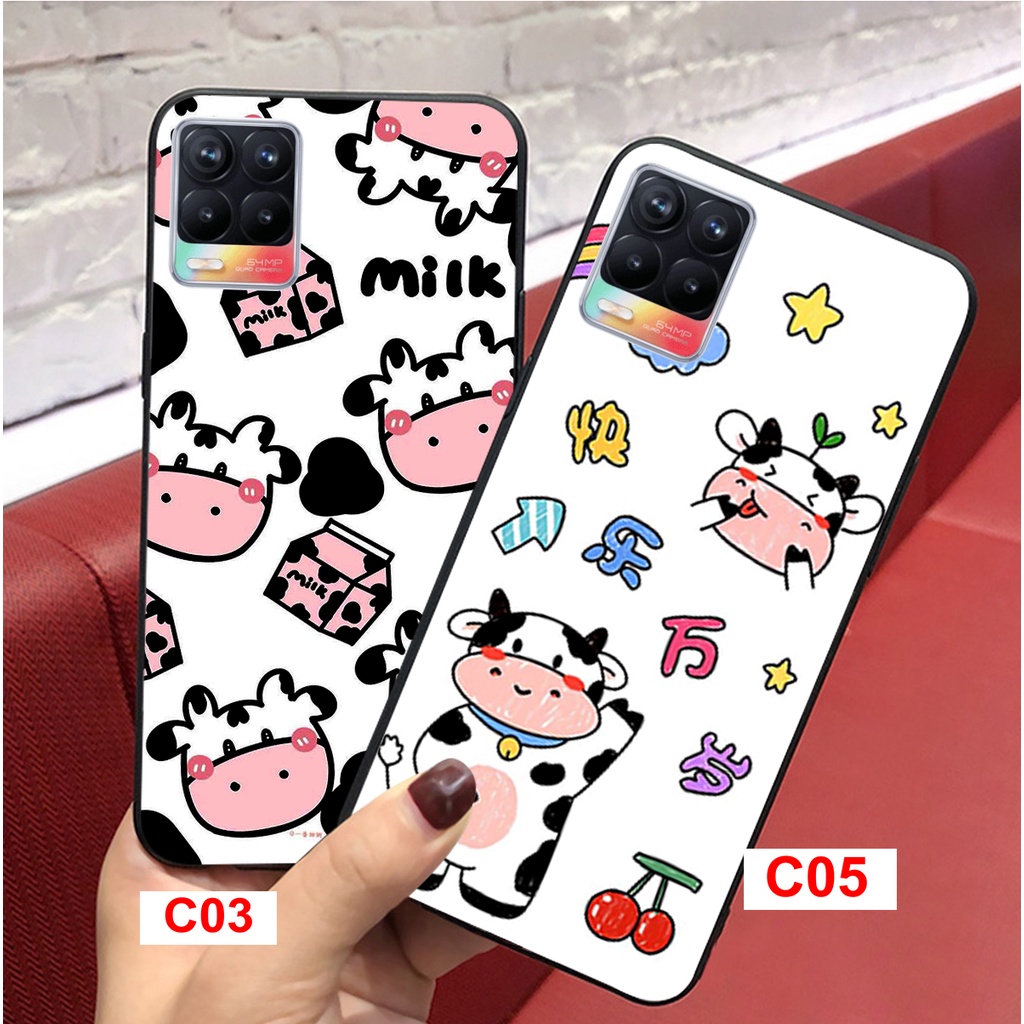 [ỐP ĐẸP]ỐP LƯNG OPPO REALME 8/REALME 8 PRO BÒ SỮA CỰC ĐÁNG YÊU-CUTE