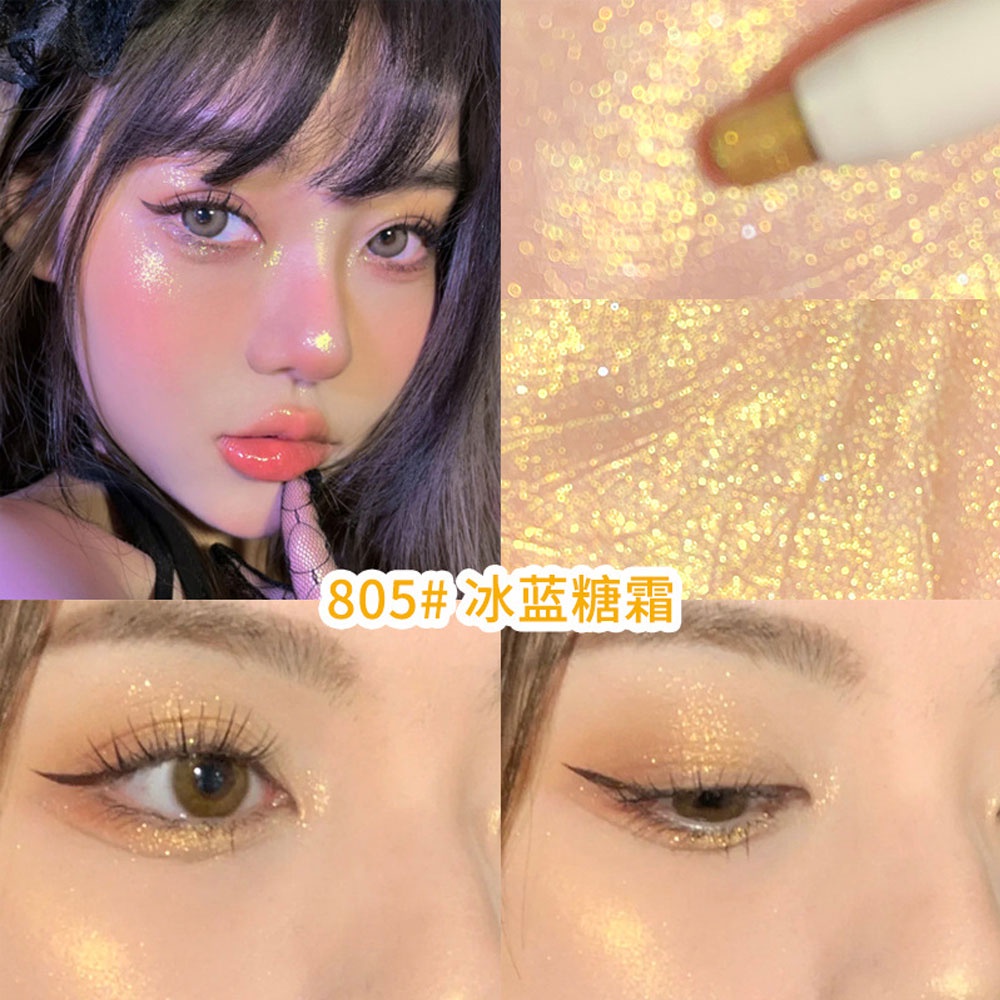 Nhũ mắt Xixi, bút nhũ mắt highlight nội địa trung bắt sáng cực chuẩn, lên màu đẹp Makeup Datgon