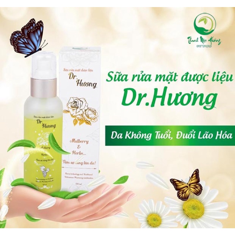 Sữa rửa mặt thảo dược Dr.Hương Thanh mộc hương