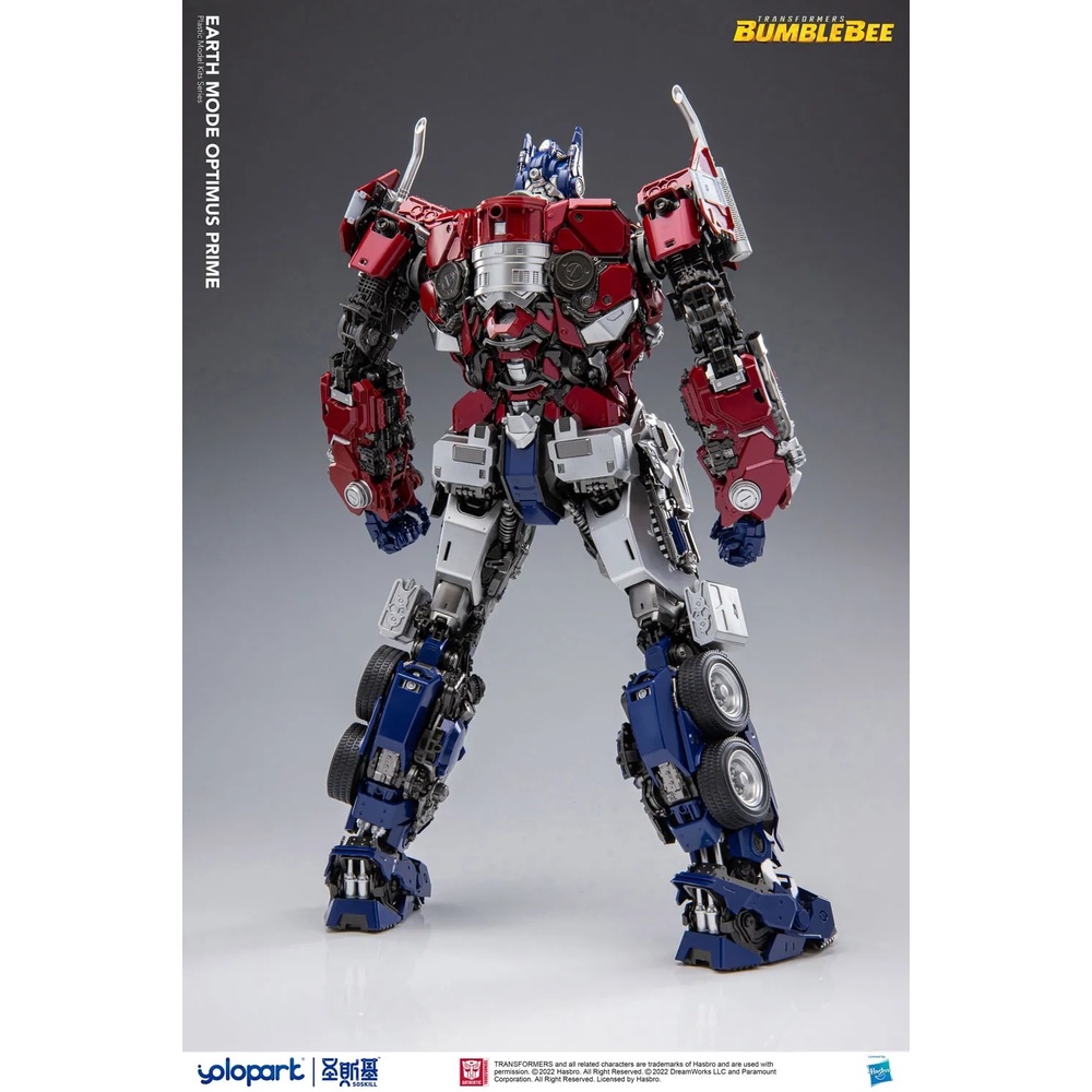 Mô Hình Lắp Ráp Yolopark x Soskill Earth Mode Optimus Prime
