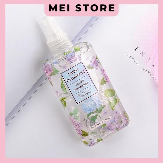 Xịt thơm toàn thân Body Mist Flower Of Story 100ml
